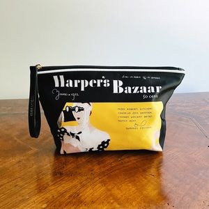 NWOT Estée Lauder Harper’s Bazaar 1932 Cosmetic Bag Makeup Vanity Travel Case